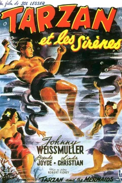Affiche du film = Tarzan et les sirenes