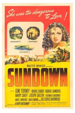 Affiche du film = Sundown