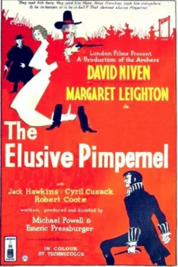 Affiche du film The elusive pimpernel
