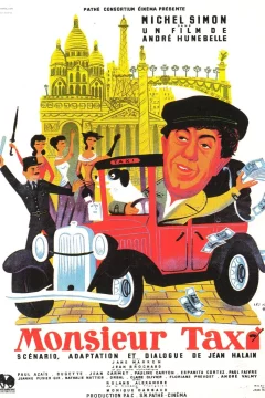Affiche du film = Monsieur taxi
