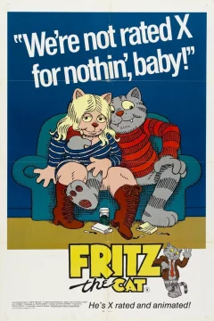 Affiche du film = Fritz the cat