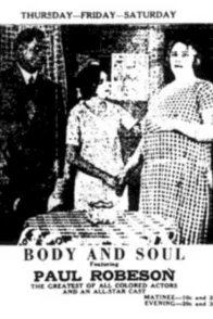 Affiche du film : Body and soul