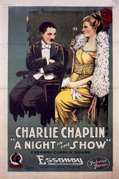 Affiche du film = Charlot au music-hall