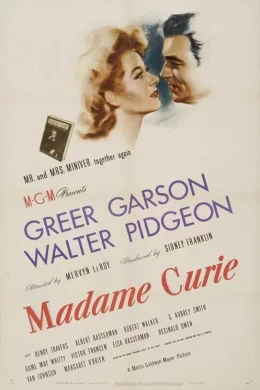 Affiche du film Madame curie