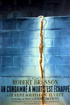 Affiche du film = Un condamné à mort s'est echappé