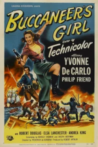 Affiche du film : La fille des boucaniers