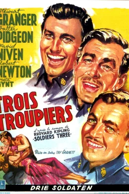 Affiche du film Trois troupiers