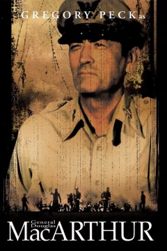 Affiche du film = Mac Arthur, le Général rebelle