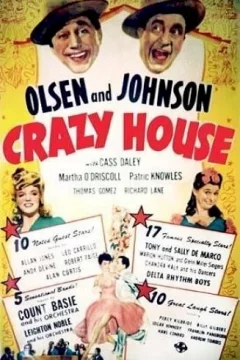 Affiche du film = Crazy house