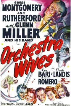 Affiche du film = Orchestra wives