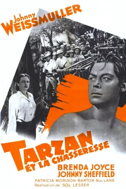 Affiche du film Tarzan et la chasseresse