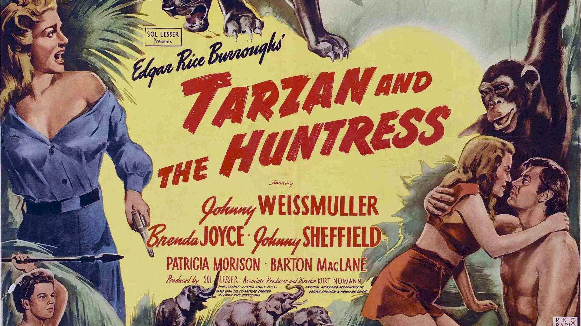 Photo 2 du film : Tarzan et la chasseresse