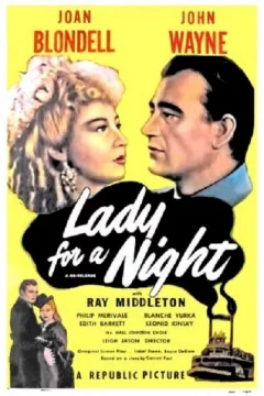 Affiche du film = Lady for a night