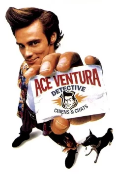Affiche du film = Ace Ventura, détective chiens et chats