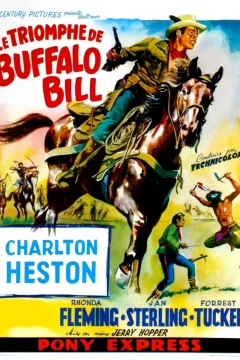 Affiche du film = Le triomphe de buffalo bill