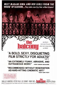 Affiche du film = Le balcon