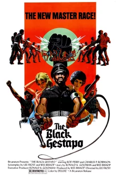 Affiche du film = Black gestapo