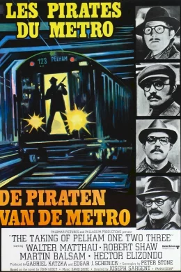 Affiche du film Les pirates du metro