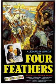 Affiche du film : Les quatre plumes blanches