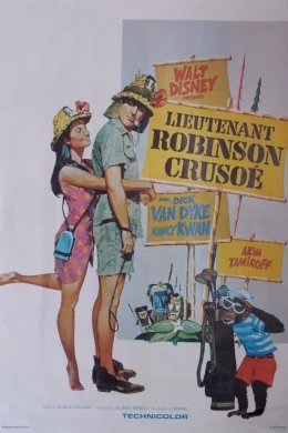 Affiche du film Lieutenant robinson crusoe