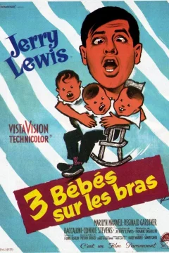 Affiche du film = Trois bébés sur les bras
