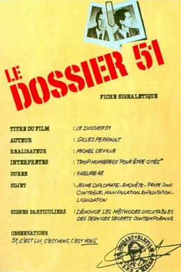 Affiche du film Le dossier 51