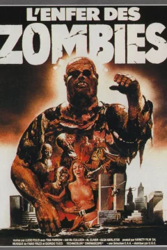 Affiche du film = L'Enfer des zombies