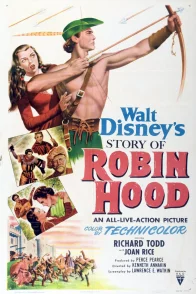 Affiche du film : Robin des Bois et ses joyeux compagnons