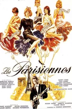 Affiche du film = Les parisiennes