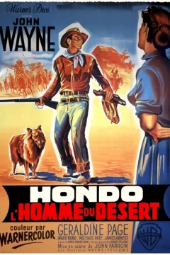 Affiche du film = Hondo l'homme du desert