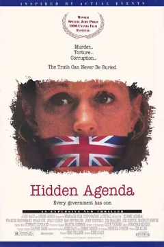 Affiche du film = Hidden agenda