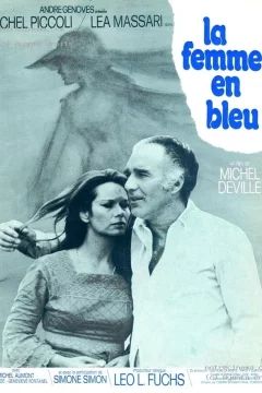 Affiche du film = La femme en bleu