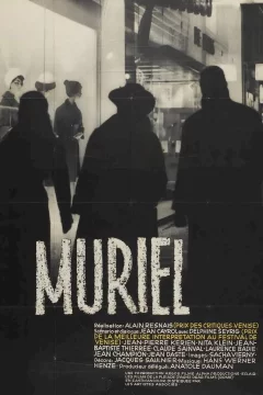 Affiche du film = Muriel ou le temps d'un retour