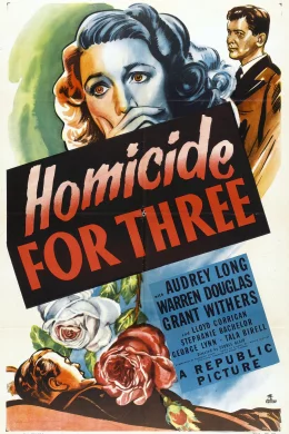 Affiche du film Homicide for three