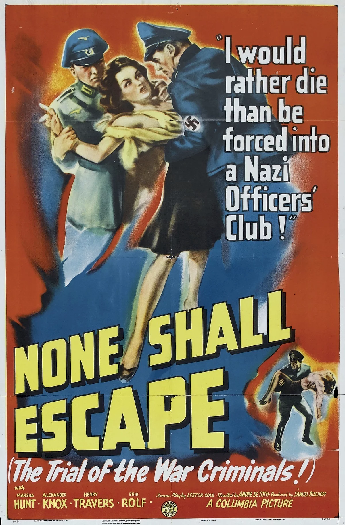 Photo du film : None shall escape