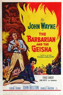 Affiche du film = Le barbare et la geisha
