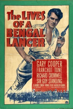 Affiche du film = Les trois lanciers du bengale