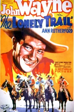 Affiche du film = The lonely trail