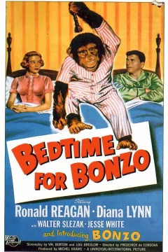 Affiche du film = Bedtime for bonzo