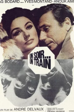 Affiche du film = Un soir un train