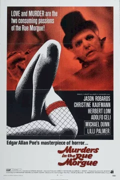 Affiche du film = Murders in the rue morgue