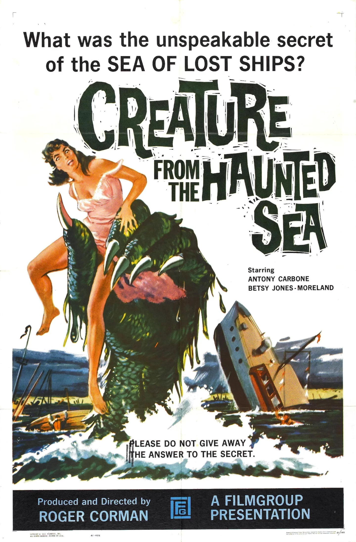 Photo 1 du film : Creature from the haunted sea