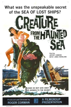 Affiche du film = Creature from the haunted sea