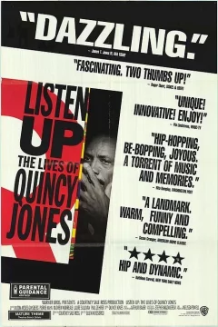 Affiche du film = Listen up the lives of quincy jones