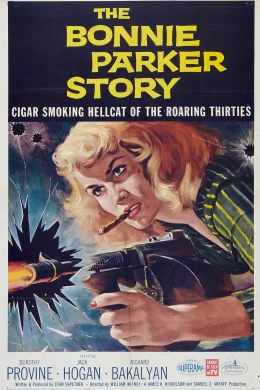 Affiche du film The bonnie parker story