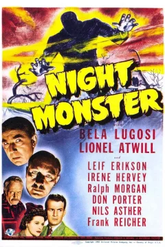 Affiche du film = Night monster