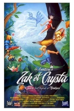 Affiche du film = Les aventures de Zak et Crysta