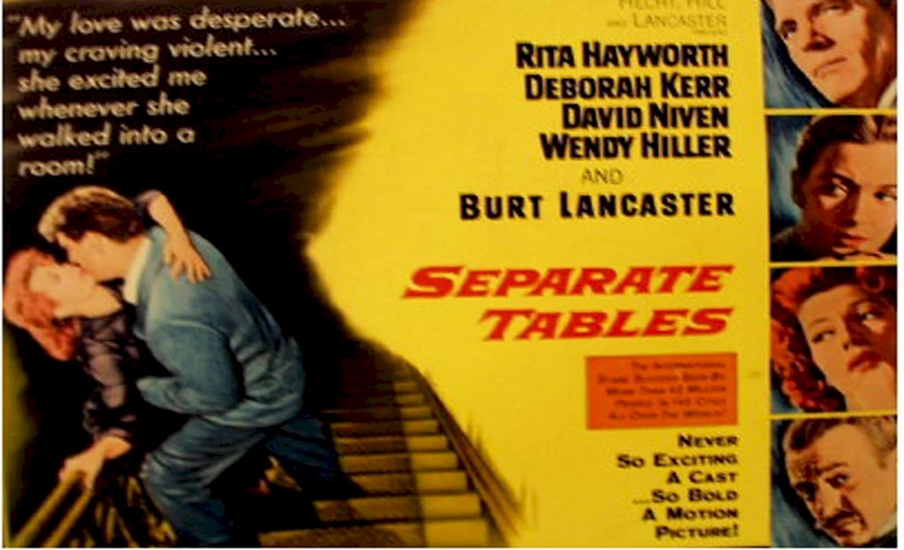 Photo 3 du film : Tables separees
