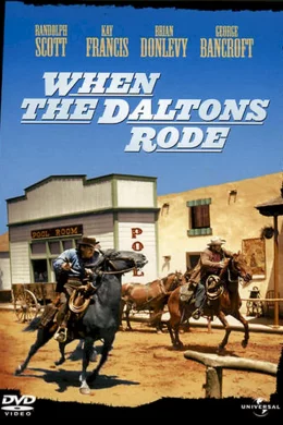 Affiche du film When the daltons rode