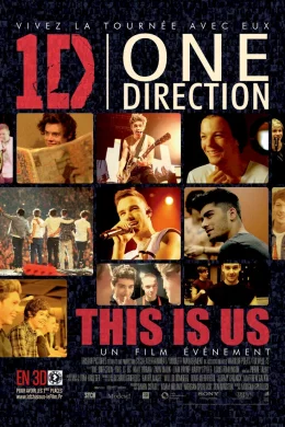 Affiche du film One Direction Le Film